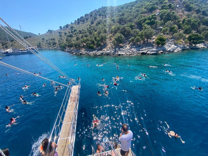 Fethiye 12 Adalar Tekne Turu Yelkenli