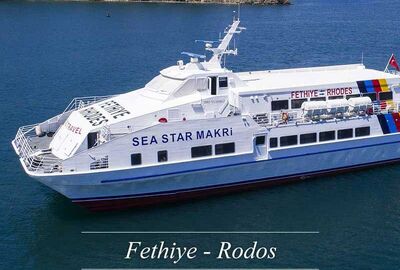 Fethiye Rhodes Ferry Ticket Different Day Round