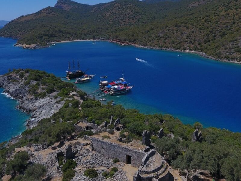 Fethiye Ölüdeniz Tekne Turu ( Kelebekler Vadisi )