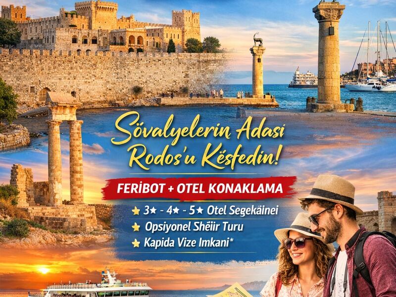 Fethiye Rodos 2 Gece 3 Gün